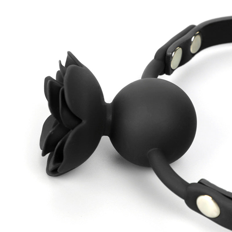 Silicone Rose Gag