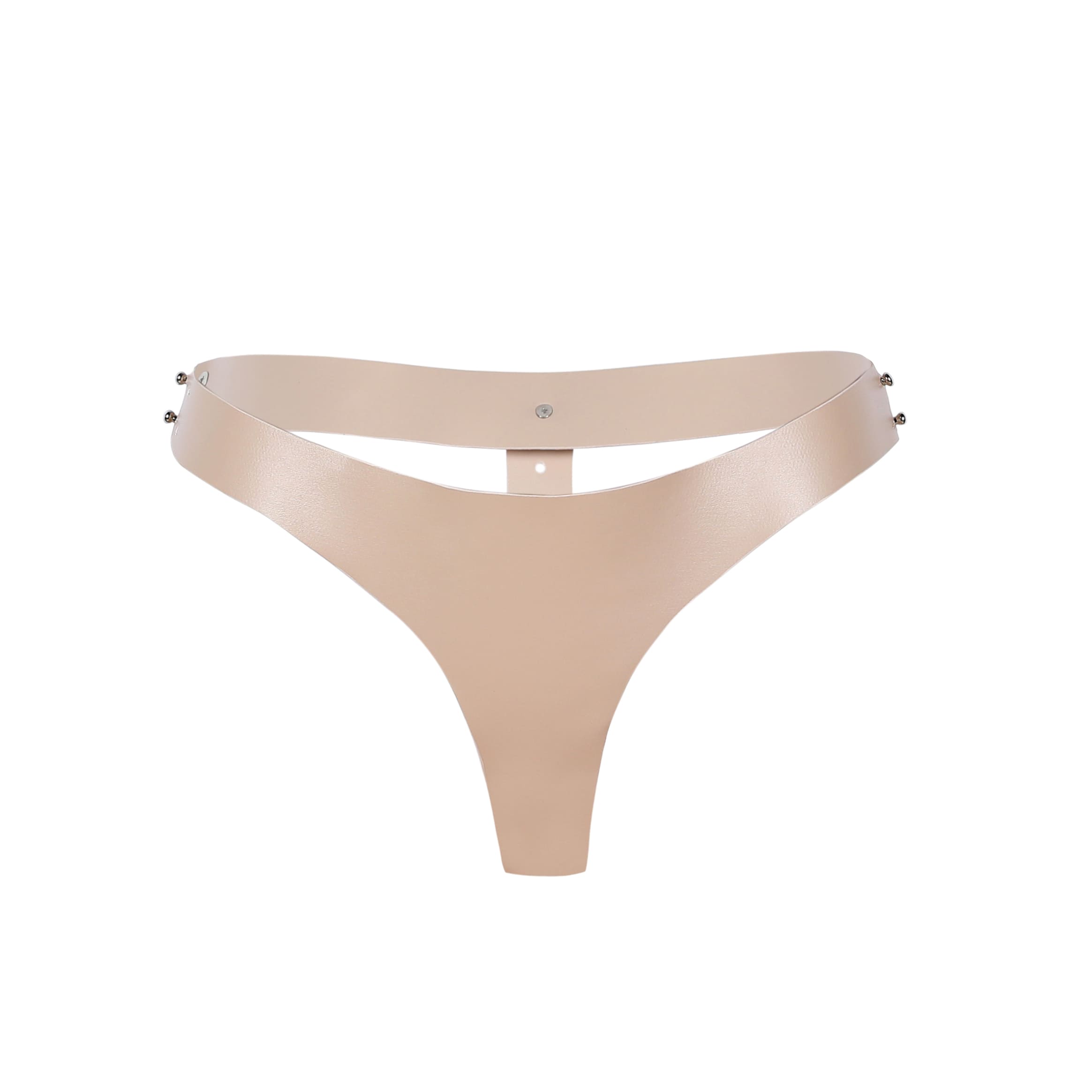 Conjunto de lencería bondage de cuero