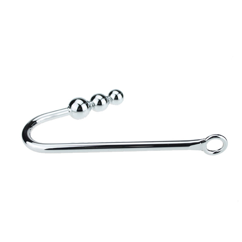 Metal Stainless Steel Three Ball Anal Hook