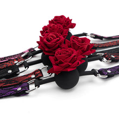 Lace Belt Rose Gag
