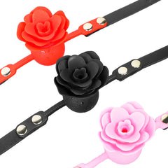 Silicone Rose Gag