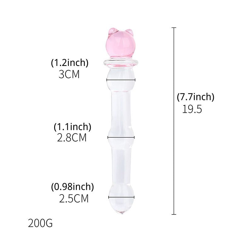 Glass Anal Plug Luvxic Glass Anal Plug Luvxic