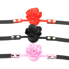 Silicone Rose Gag