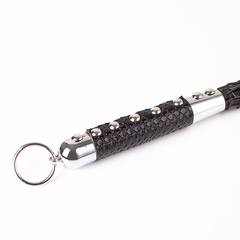 Enigma Metal Stud Handle Flogger
