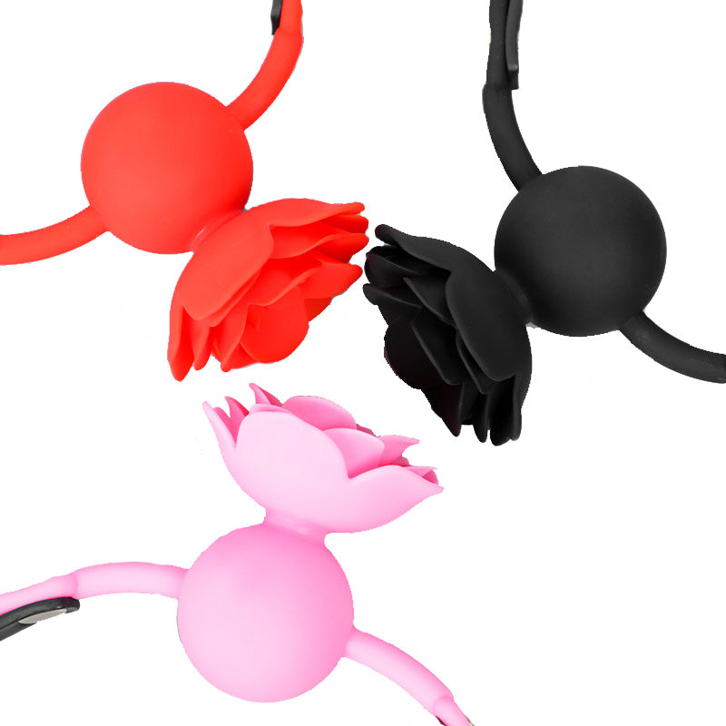 Silicone Rose Gag
