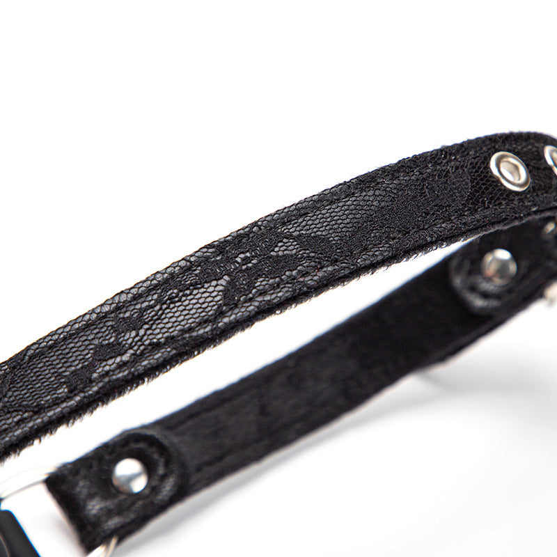 Lace Belt Rose Gag