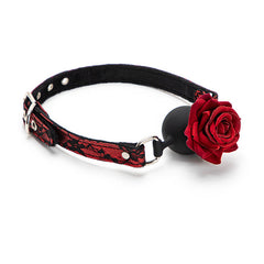 Lace Belt Rose Gag
