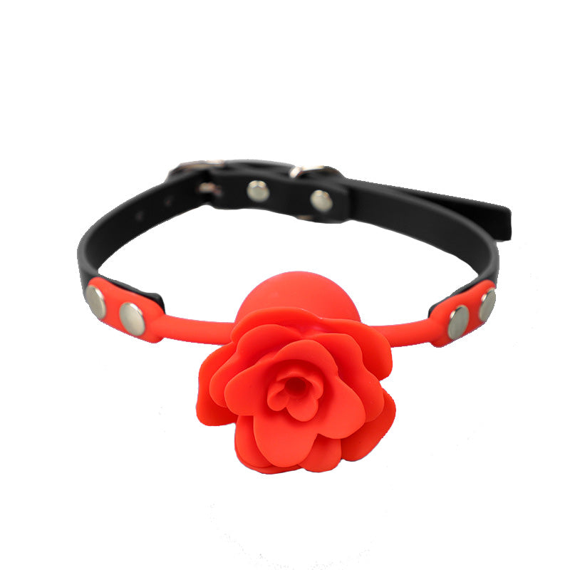 Silicone Rose Gag