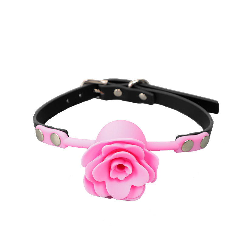 Silicone Rose Gag