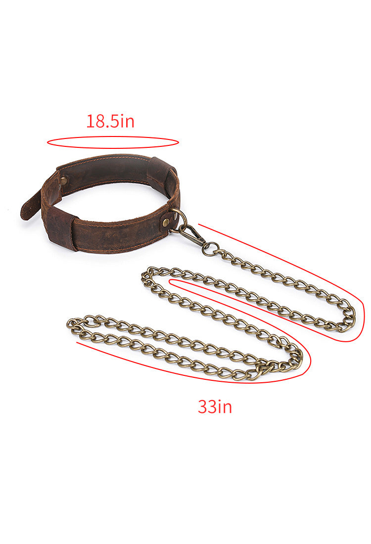 Vintage Leather Collar