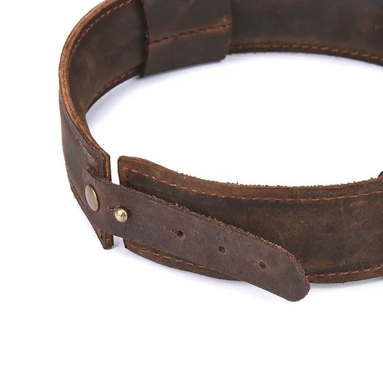 Vintage Leather Collar