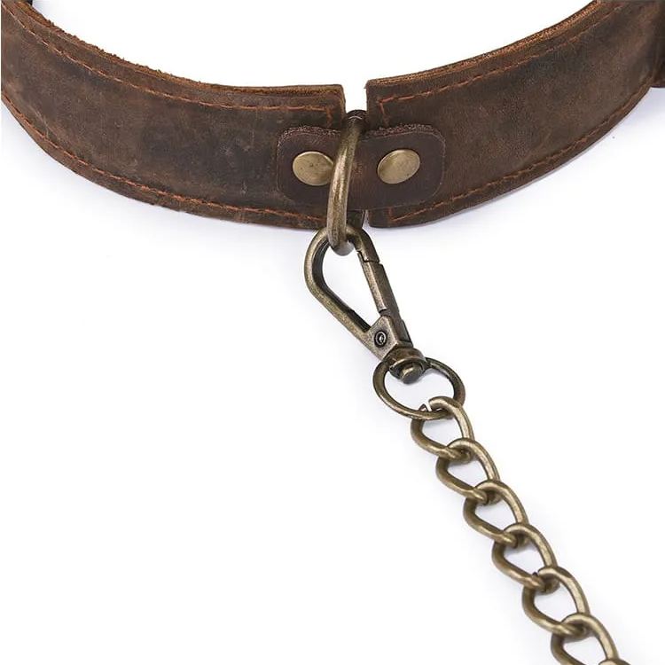Vintage Leather Collar