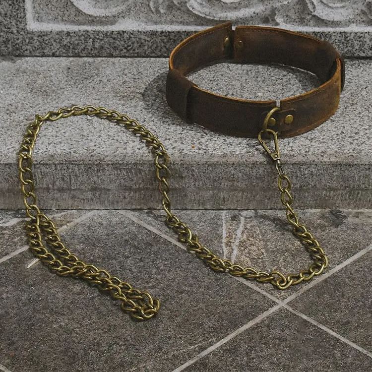 Vintage Leather Collar