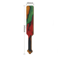 Colored Wooden Paddle