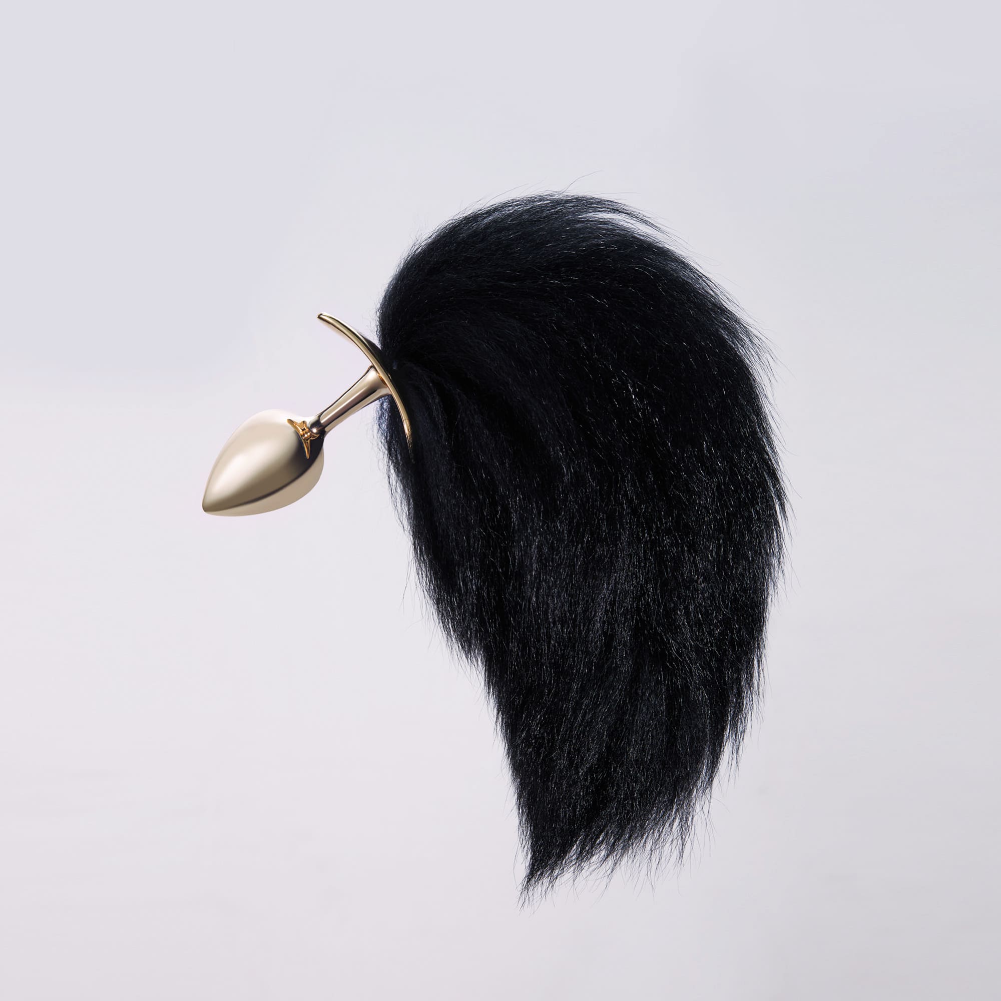 Fox Fur Short Tail Anal Plug