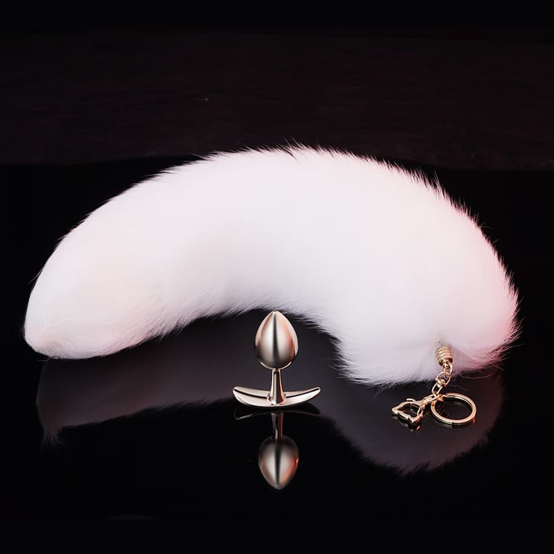 Fox Fur Long Tail Anal Plug Luvxic Fox Fur Long Tail Anal Plug Luvxic