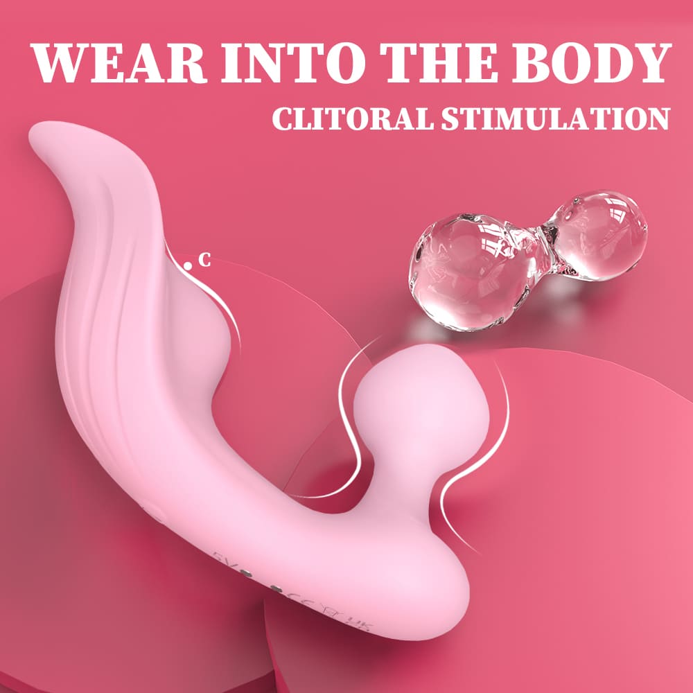 Chomper Wearable Vibrator with Anal Plug Luvxic Chomper Wearable Vibrator with Anal Plug Luvxic
