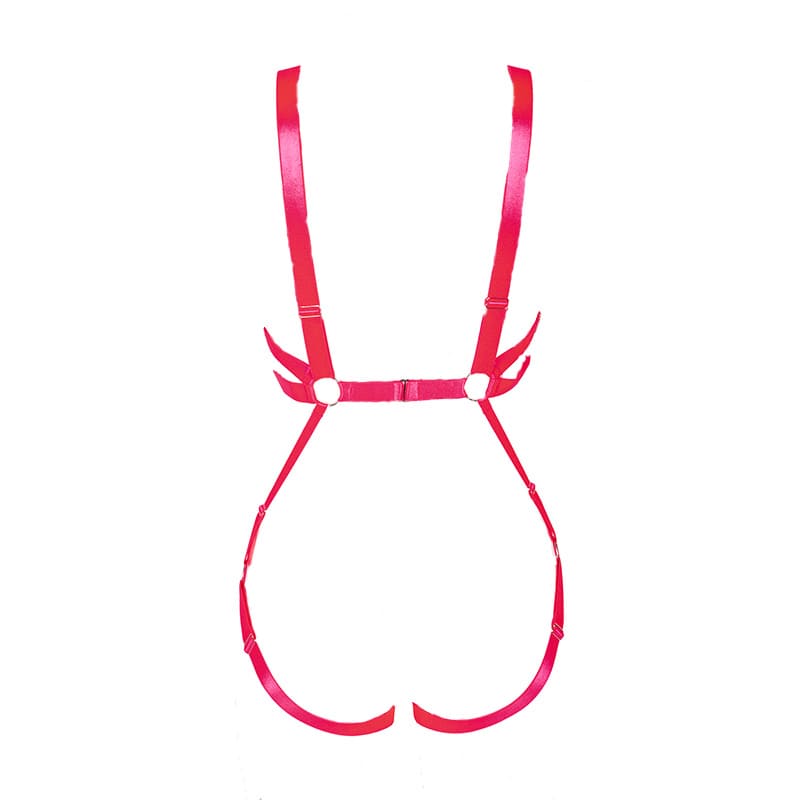 Body con arnés Bondage
