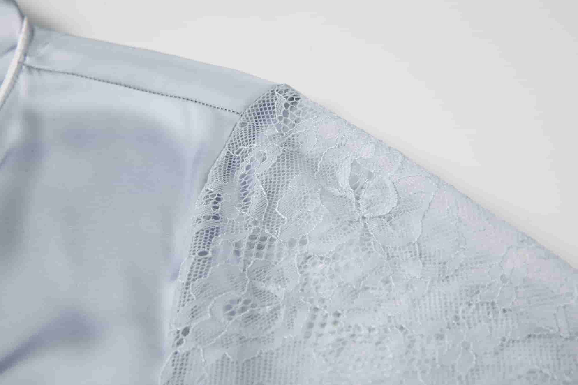Conjunto de dormir en jacquard con flores