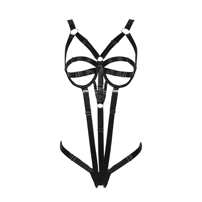 Body con arnés Bondage