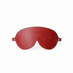 Adjustable Leather Blindfold