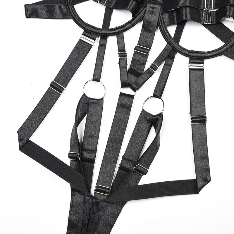 Body con arnés Bondage