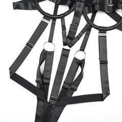 Body con arnés Bondage