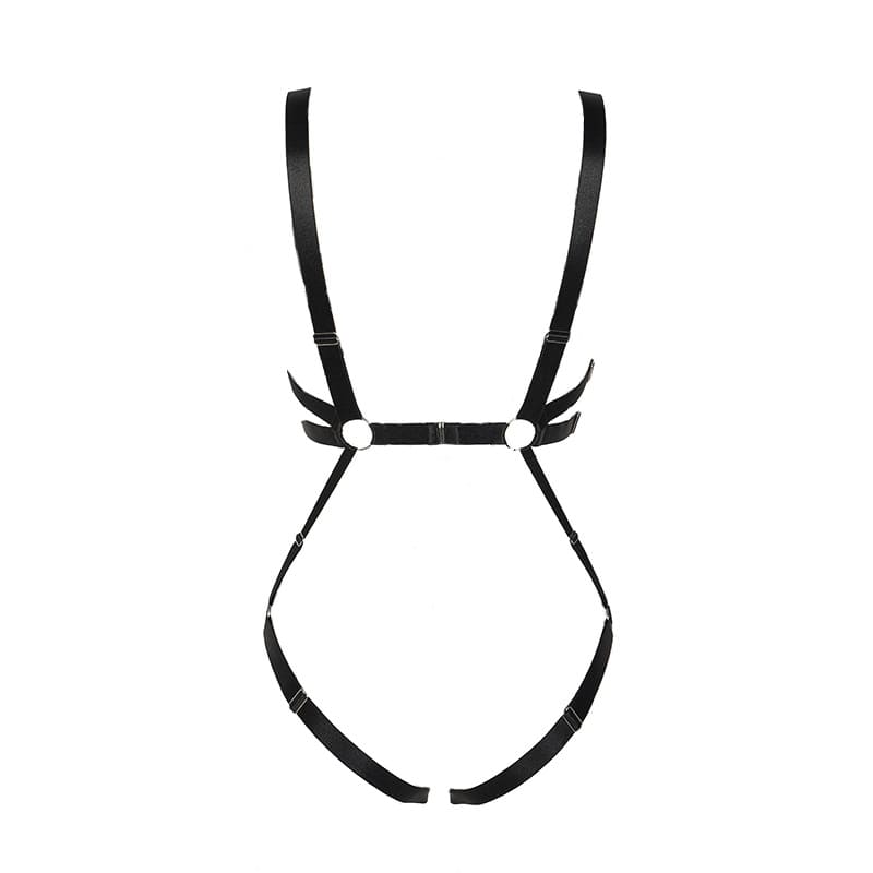Body con arnés Bondage