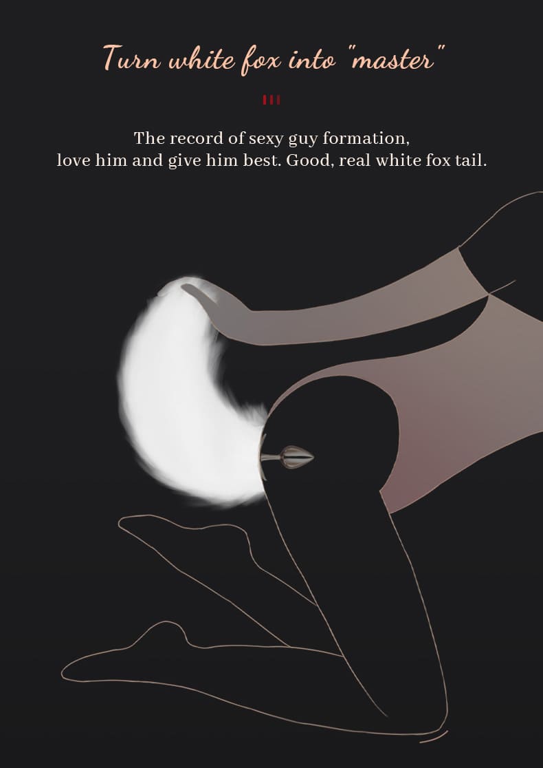 Fox Fur Long Tail Anal Plug Luvxic Fox Fur Long Tail Anal Plug Luvxic
