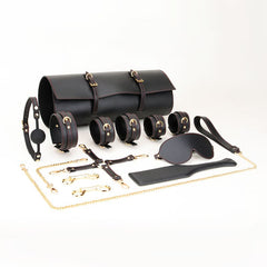 Kit de paquete de rollos de bondage de cuero